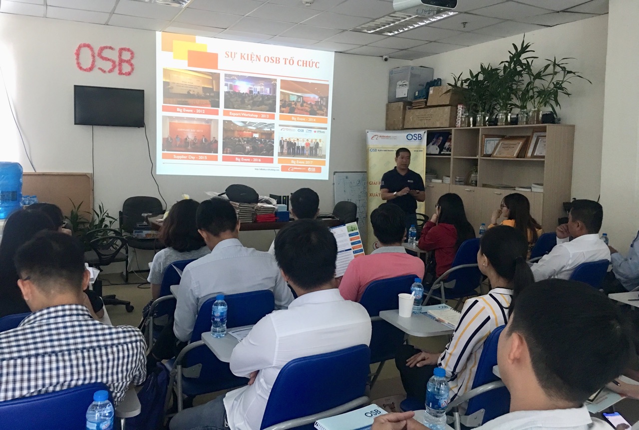 OSB successfully organized business promotion seminars on Alibaba.com
